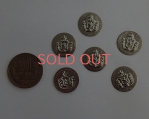 画像2: デッドストック/USA/メタルスタンピング/紋章（1個）