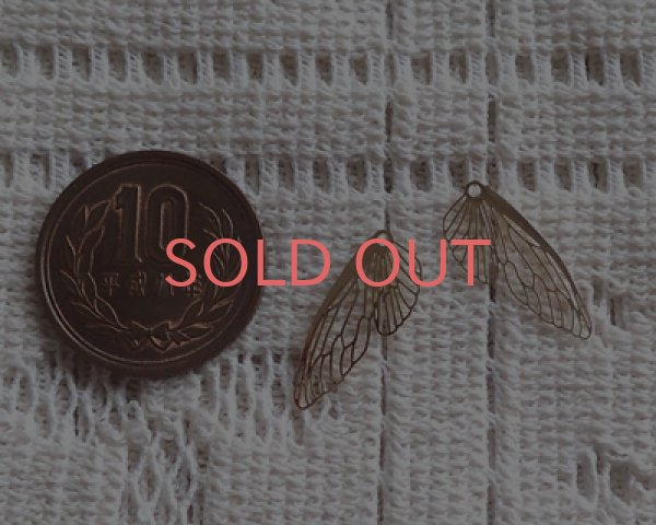 画像2: /メタルチャーム/蝶の翅(2枚) (2)