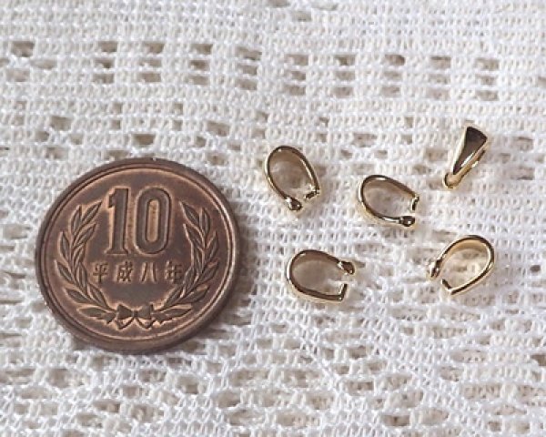 画像2: バチカン金具/K16GP/ミドルサイズ(1個) (2)