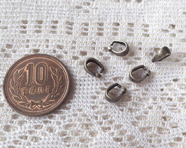 画像2: バチカン金具/金古美/ミドルサイズ(1個) (2)