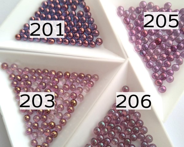 画像4: 訳あり半額/TOHO/ヴィーダ(無穴ビーズ)/No.206 (4)