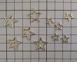画像2: メタル/スターフープ/K16GP/17mm(1個) (2)