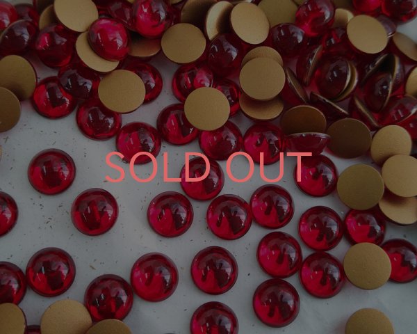 画像1: ヴィンテージ/スワロフスキー/2090/4/シャム/8mm(1個) (1)