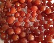 画像3: チェコガラスビーズ/ファイアポリッシュ/8mm/ミルキーブラウン(6個） (3)