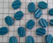 画像3: ヴィンテージ/ドイツ/プラスチック/ウェイブ/ブルーグリーン（1個） (3)
