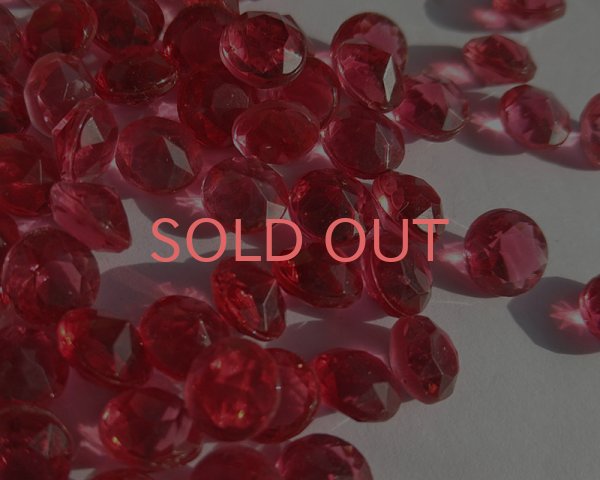 画像3: ヴィンテージ/ドイツ/ガラス/ローズ/40ss(2個) (3)