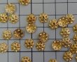 画像2: ヴィンテージ/USA/ブラス/ミニフラワーパーツ /約9mm(1個)　 (2)