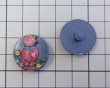 画像2: ヴィンテージ/イギリス/プラスチック/ハンドペイントバードボタン（1個） (2)