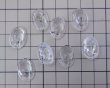 画像3: ns324/ヴィンテージ/ガラスカメオ/クリスタル/約18×13mm/(1個) (3)