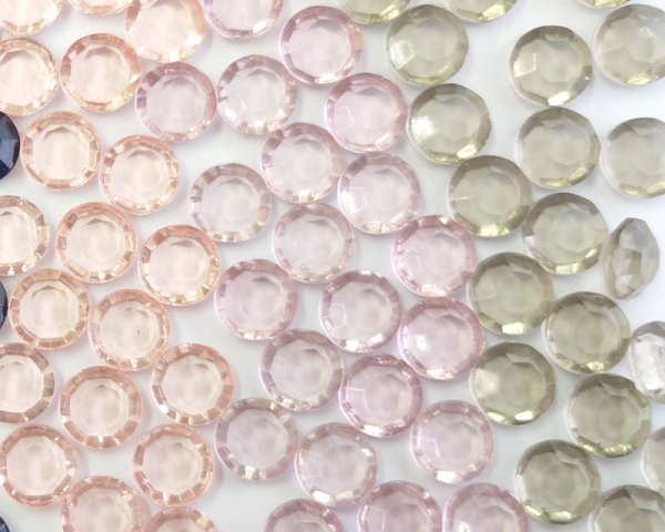 画像3: ヴィンテージ/ドイツ/ガラス/シャネルストーン/ブラックダイヤモンド/39ss (3)