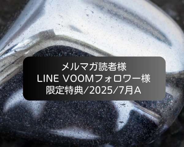画像1: 限定特典/2025/7月A(ヘマタイト加工ガラスパーツ) (1)