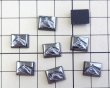 画像2: ns353/ヴィンテージ/ガラスカボション/ヘマタイトホース(1個) (2)
