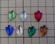 画像4: ns349/ヴィンテージ/ガラスカボション/カットチューリップ(1個) (4)