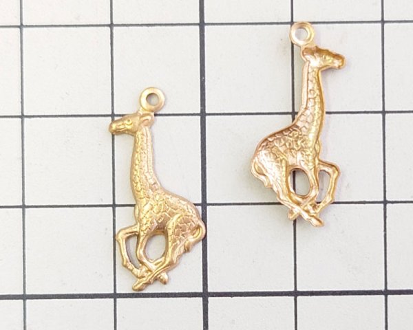 画像2: ブラスチャーム/きりん(1個) (2)