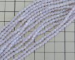 画像2: チェコガラスビーズ/ファイアポリッシュラウンド/ミルキーパープル/約3mm(20個) (2)