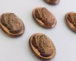 画像2: ns360/ヴィンテージ/ドイツ/ガラスカメオ/ブロンズ/約25×18mm(1個） (2)