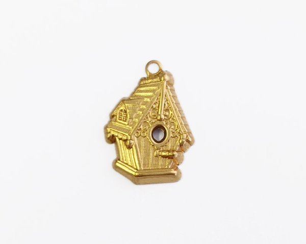 画像1: ブラスチャーム/バードハウス（1個） (1)