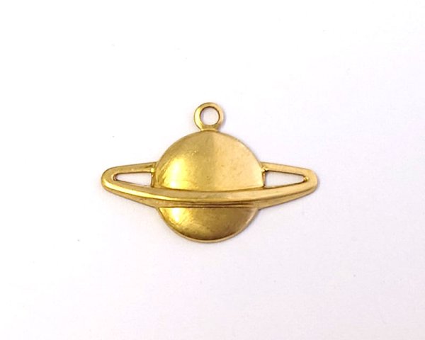 画像1: ブラスチャーム/土星（1個） (1)