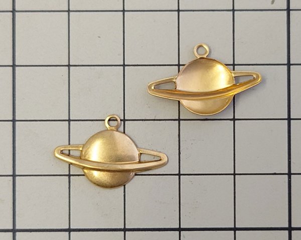 画像2: ブラスチャーム/土星（1個） (2)