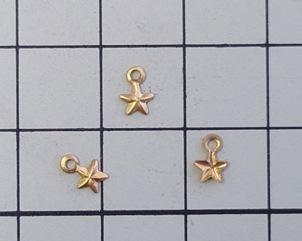 画像2: ブラスチャーム/プチスター（1個） (2)