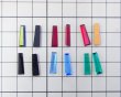 画像2: ns367/ヴィンテージ/ドイツ/ガラスカボション/台形/約14×4mm(1個) (2)