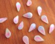 画像1: ヴィンテージ/ドイツ/ガラスストーン/ムーンパステルミックス/8×4.8mm(14個) (1)