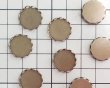 画像2: 15mm用/ブラスセッティング/レース/金古美(1個) (2)