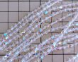 画像2: チェコガラスビーズ/ファイアポリッシュラウンド/クリスタルオーロラ/約4mm(20個) (2)