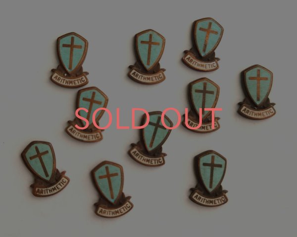 画像1: ヴィンテージ/USA/ブラスパーツ/ARITHMETIC(1個) (1)