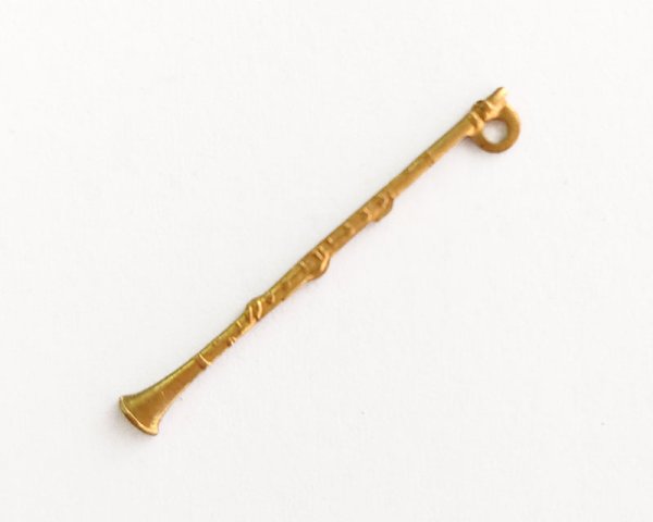 画像1: ブラスチャーム/クラリネット（1個） (1)