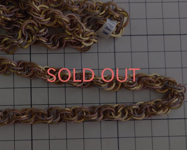 画像2: ヴィンテージ/日本/メタル/リングチェーン(10cm) (2)