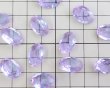 画像2: ヴィンテージ/チェコ/ガラスストーン/アレキサンドライト/16×11mm（1個） (2)