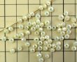 画像3: デッドストック/ガラスビーズ/ボタンカット/ミルキーオーロラ/約4mm(約100個) (3)