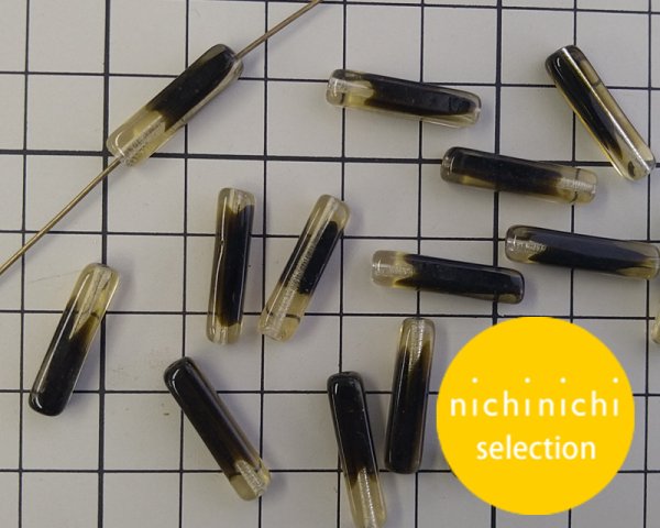 画像4: ns190/ヴィンテージ/ドイツ/スクエアチューブ/トパーズ×ブラウン(4個) (4)