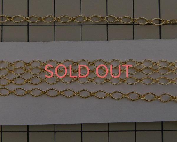 画像2: 切り売りチェーンH/ダイヤ型/K16GP/1m (2)