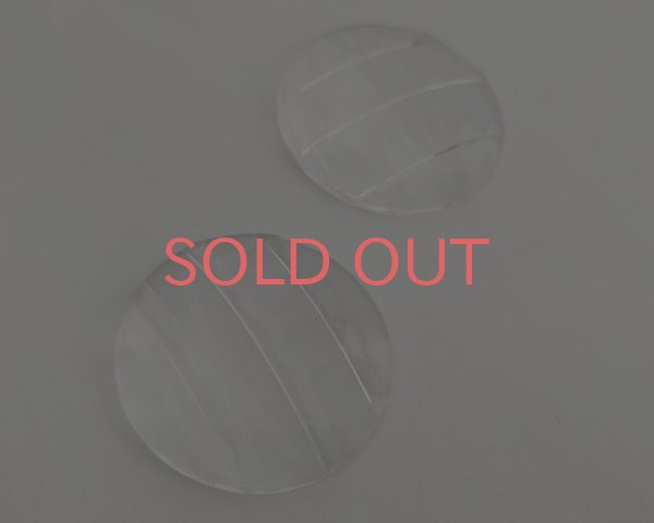 画像2: 訳あり/ヴィンテージ/ドイツ/プラスチック/カットラウンド(1個) (2)