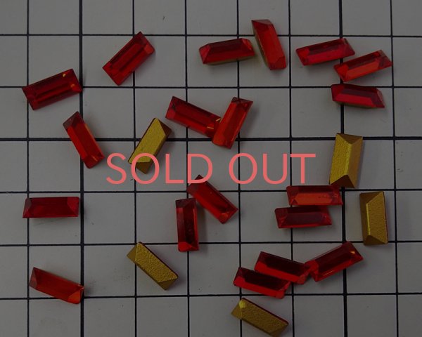 画像3: ヴィンテージ/スワロフスキー/109/シャム/10×5mm(1個) (3)