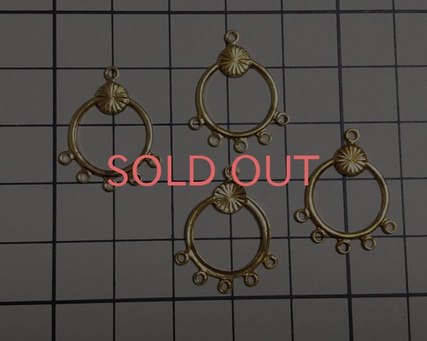 画像2: ヴィンテージ/ブラス/USA/シャンデリアコネクター(2個) (2)