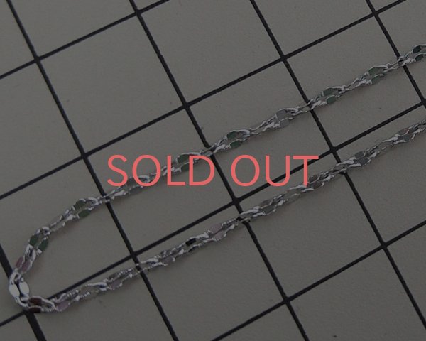 画像3: 切り売りチェーンI/ペタル/本ロジウムメッキ/1m (3)