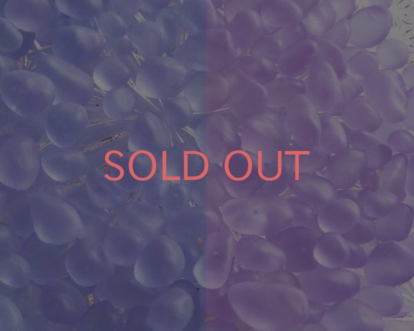 画像1: ノーホールガラスナゲット/カラーチェンジフロスト（30g） (1)