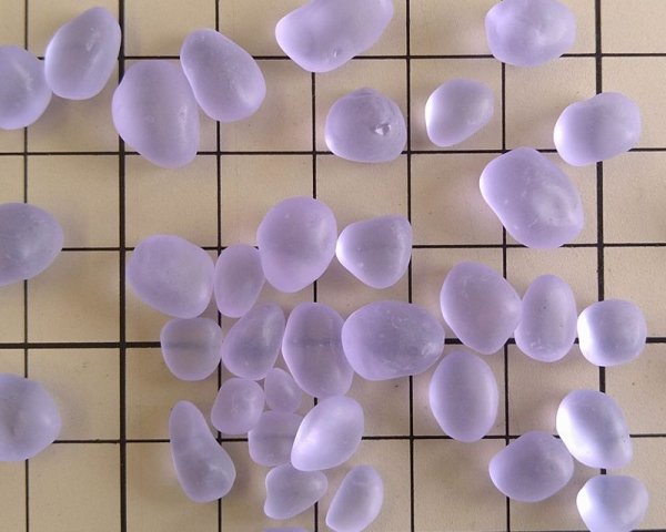 画像3: ノーホールガラスナゲット/カラーチェンジフロスト(30g) (3)