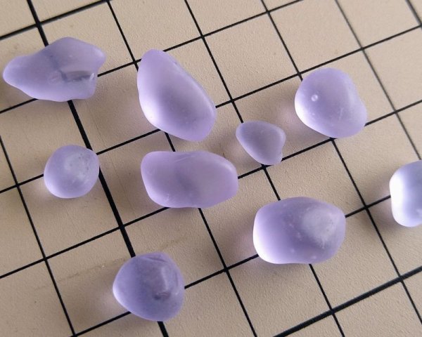 画像4: ノーホールガラスナゲット/カラーチェンジフロスト(30g) (4)