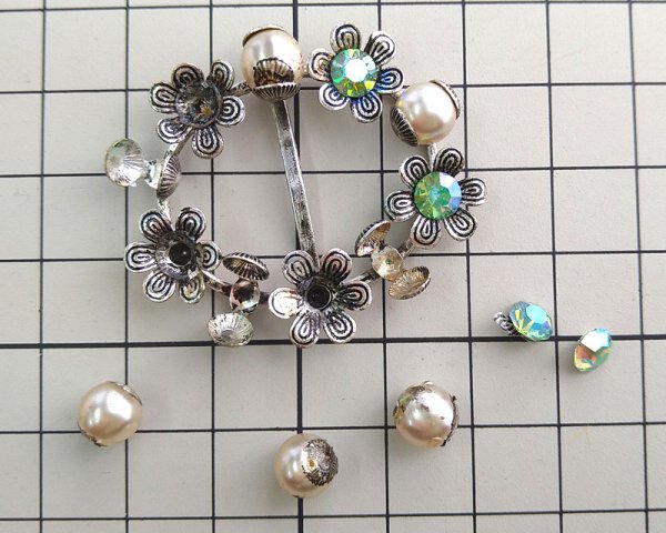 画像3: ヴィンテージ/オーストリア/バックル(1個) (3)