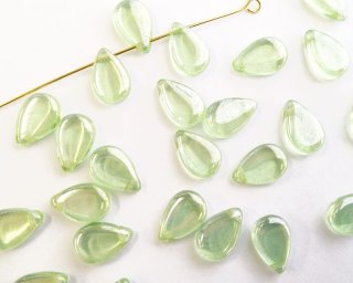 ヴィンテージ/ドイツ/ルーサイト/ラージフラワー/フロストブルー（1個