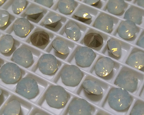 画像2: オーストリア製クリスタルガラス/#1088/ホワイトオパール/29ss(4個) (2)