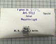 画像2: ヴィンテージスワロフスキー/#176/ライトサファイア7×5mm(2個) (2)