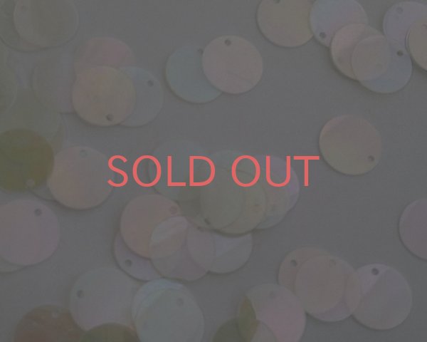 画像3: ヴィンテージ/ヨーロッパ/スパンコールドロップ/ラウンド/オーロラミックス(10枚) (3)