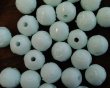 画像2: ヴィンテージ/ドイツ/プラスチック/デザインボール/ベビーブルー/約12mm（1個） (2)