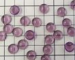 画像2: ns217/ヴィンテージ/ドイツ/ガラスカボション/アメシスト/約10mm(1個) (2)