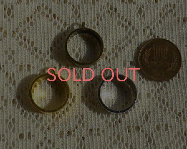 画像3: レジン用ラウンド空枠20mm（1個） (3)